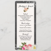 PixDezines schoolbord/ Rozen Menu (Achterkant)