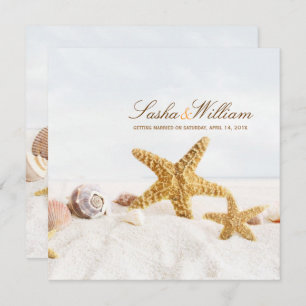 PixDezines Seashells/Beach Invitations/DIY Kaart