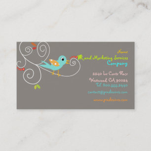 PixDezines SEO/blue bird/DIY achtergrond kleur Visitekaartje