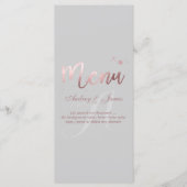 PixDezines Shine Menu/Faux Roos Gold/Fancy Script Menu (Voorkant)