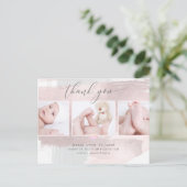 PixDezines Shower Hartelijk dank voor penseel Stro Briefkaart (Staand voorkant)