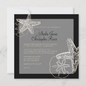 PixDezines Starfish/Beach Wedding Invitations (Dos)