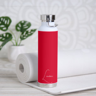 PixDezines Stawberry Red DIY Color past deze aan Waterfles