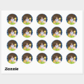 PixDezines stickers Jungle/arrière - plan customis (Feuille)