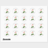 PixDezines Stickers Merci Rose Vintage (Feuille)