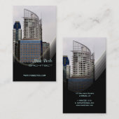 PixDezines Stijlvolle Architecten Visitekaartje (Voorkant / Achterkant)