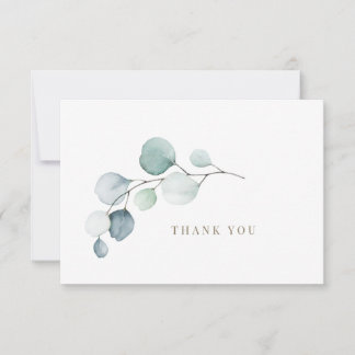 PixDezines Stofblauwe Gum Eucalyptus Rouwkaart Kaart