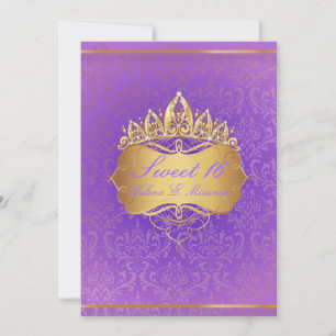 PixDezines Sweet 16/ Rossi Damask Kaart