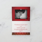 PixDezines tallit mitzvah dank u/DIY Background Bedankkaart (Binnen)