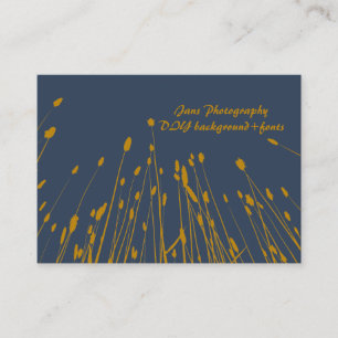 PixDezines tarwegras/gouden staaf/DIY achtergrond Visitekaartje