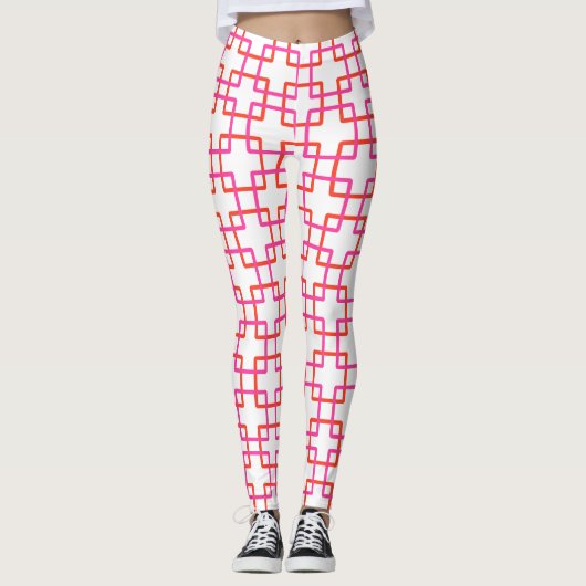 PixDezines Techno Dance/Neon Lights Leggings (Voorkant)