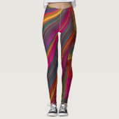 PixDezines Techno Dance/Neon Lights Leggings (Voorkant)