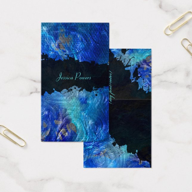 PixDezines texture abstraite/cobalt/indigo/métalli (Bureau)