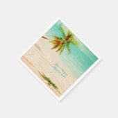 PixDezines  Tropical Beach Servetten (Hoek)