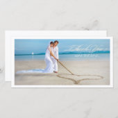 PixDezines trouwfoto bedankt (Voorkant / Achterkant)