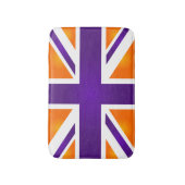 PixDezines union jack/britse vlag Badmat (Voorkant Verticaal)