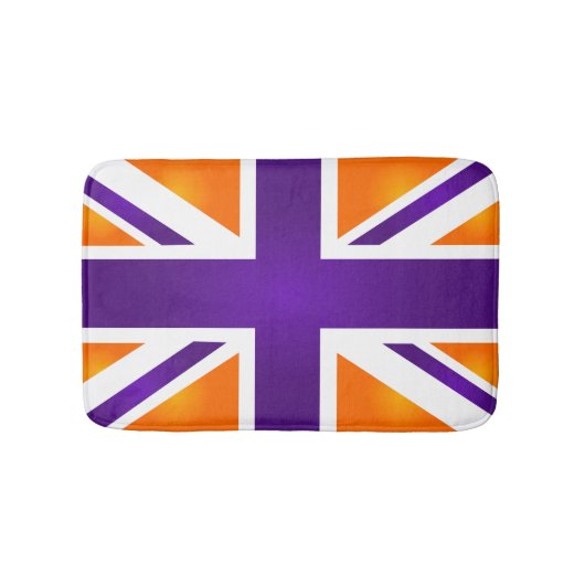 PixDezines union jack/britse vlag Badmat (Voorkant)