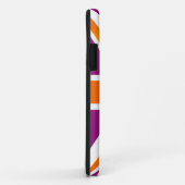 PixDezines union jack/framboos+oranje Case-Mate iPhone Case (Achterkant/rechts)