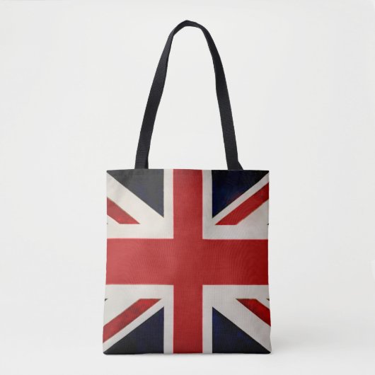 PixDezines Union Jack Tote Bag (Voorkant)
