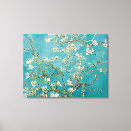 PixDezines van gogh amandelbloesems Canvas Afdruk (Voorkant)