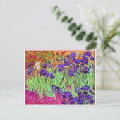 PixDezines van gogh iris/st. remy Briefkaart (Staand voorkant)