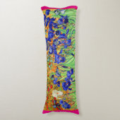 PixDezines van gogh iris/st. remy Lichaamskussen (Voorkant Verticaal)