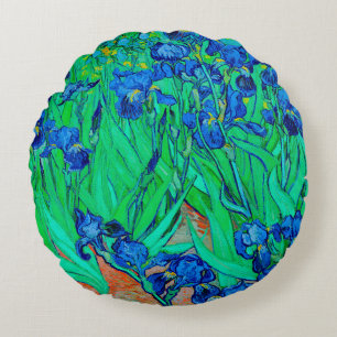 PixDezines van gogh iris/st. remy Rond Kussen