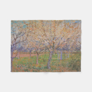 PixDezines van gogh/perzik blossoms/st. remy Fleece Deken