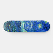 PixDezines van gogh sterrennacht Skateboard (Horizontaal)