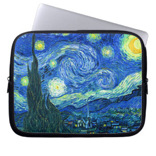 PixDezines Van Gogh Sterrennacht/St. Remy Laptop Sleeve