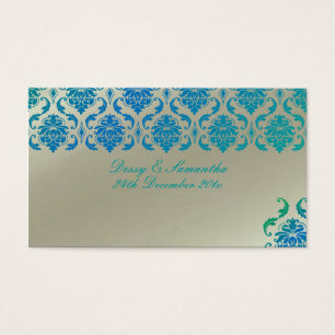 PixDezines Vendome Damask/mariage faveurs tags