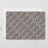 PixDezines verblind DIY kleur / foto's opslaan van Save The Date (Achterkant)