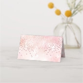 PixDezines Verblufte Faux Roos Goud Confetti + Bok (Achterkant)