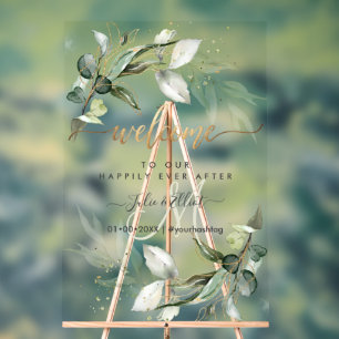 PixDezines Verdure rustique Gum Eucalyptus Bienven