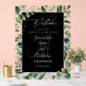 PixDezines Verdure rustique Gum Eucalyptus Bienven (Mariage)