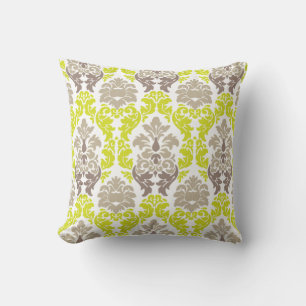 PixDezines versailles damast/diy achtergrondkleur Kussen