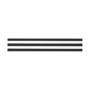 PixDezines verstelbare zwarte strepen Uitnodigingen Wikkel