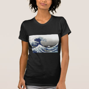 PixDezines Vintage, Grote Golf, Hokusai 葛飾北斎の神奈川沖浪 T-shirt