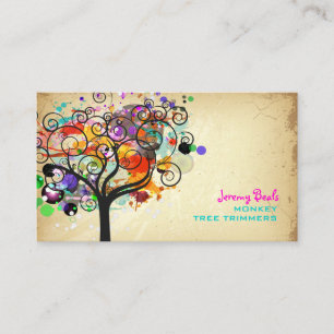 PixDezines VINTAGE GRUNGE BOOMSCHIPPEN ♥♥♥♥ Visitekaartje