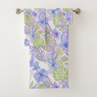 PixDezines Vintage Pastel H2 Hawaï Floral Foliage