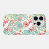 PixDezines Vintage Pastel H2 Hawaii Floral Foliage (Verso Horizontal)