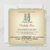 PixDezines Vintage Seahorse / Invitations (Dos)