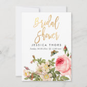 PixDezines Vrijgezellenfeest Roos Garden/DIY bckgr Kaart (Voorkant)