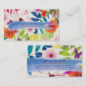 PixDezines wailea/diy achtergrond Visitekaartje (Voorkant / Achterkant)