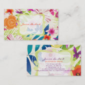 PixDezines wailea/diy achtergrond Visitekaartje (Voorkant / Achterkant)