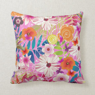 PixDezines wailea/diy achtergrondkleur Kussen