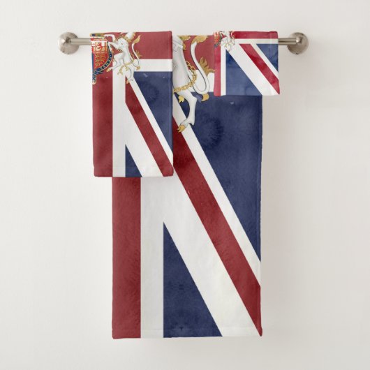 PIXDEZINES WATERCOLOR UNION JACK et INSIGNIE (En situation)