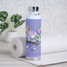 PixDezines Waterverf Bleek Paars Cymbidium Orchid