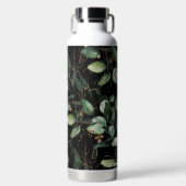 PixDezines Waterverf Green Gold Eucalyptus Waterfles (Voorkant)