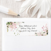 PixDezines Waterverf Greenery Blush Eucalyptus Etiket (Insitu)